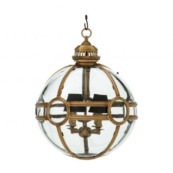 Eichholtz 107114 Lantern Hagerty aged brass finish