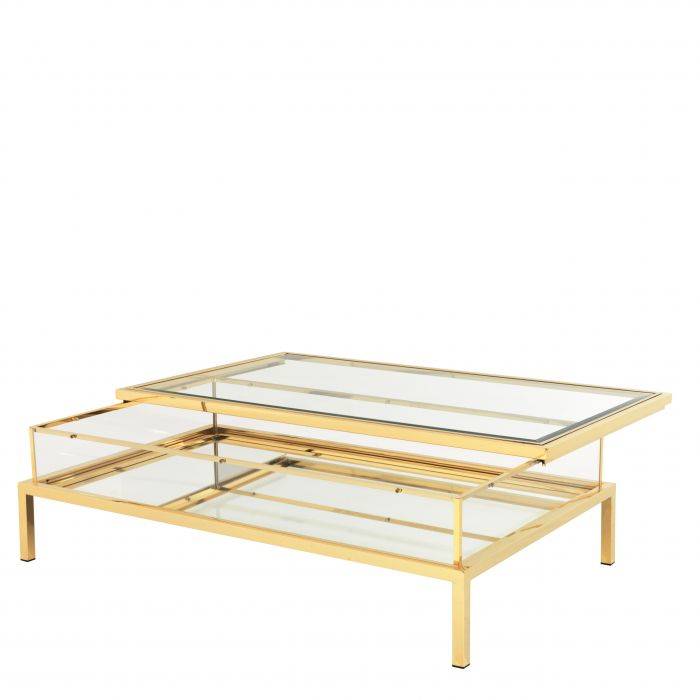 Eichholtz 109869 Coffee Table Harvey rectangular gold finish