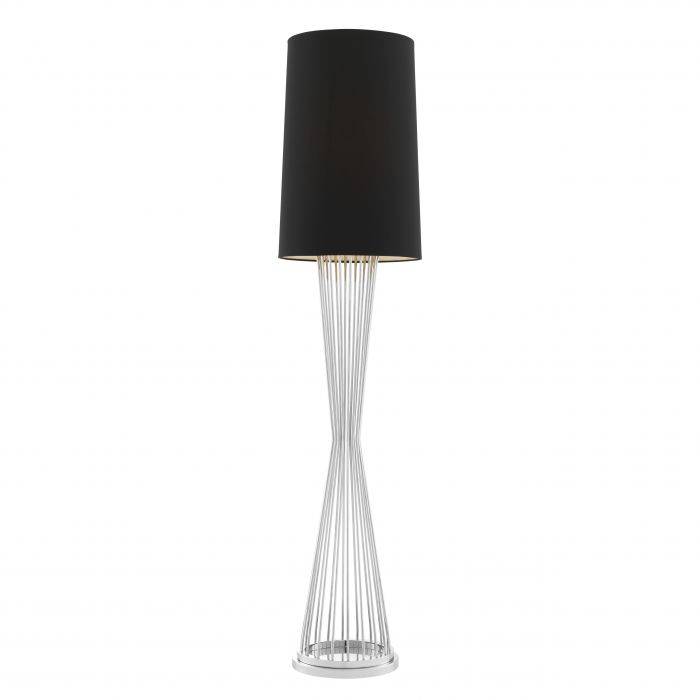 Eichholtz 111428 Floor Lamp Holmes nickel finish incl shade