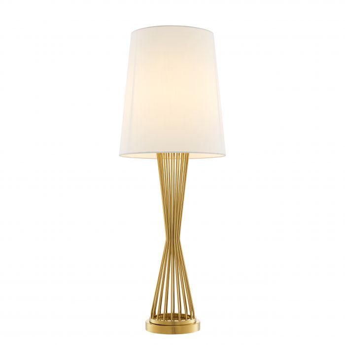 Eichholtz 111756 Table Lamp Holmes gold finish incl shade
