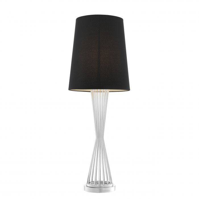 Eichholtz 111757 Table Lamp Holmes nickel finish incl shade