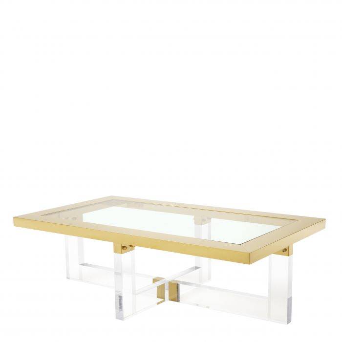 Eichholtz 112389 Coffee Table Horizon 140 x 80 cm gold finish 