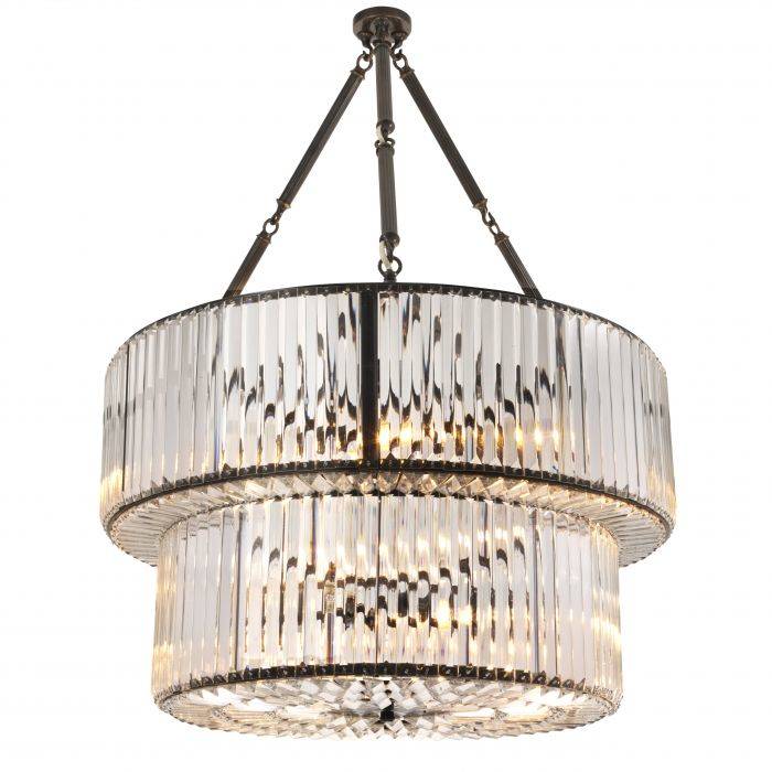 Eichholtz 109667 Chandelier Infinity Double gunmetal finish