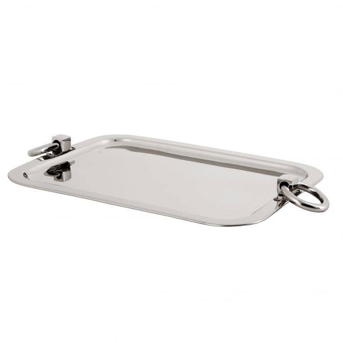 Eichholtz 106587 Tray Isabena nickel finish M