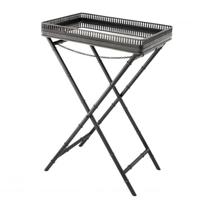 Eichholtz 111559 Butler Tray Isola gunmetal highlight finish