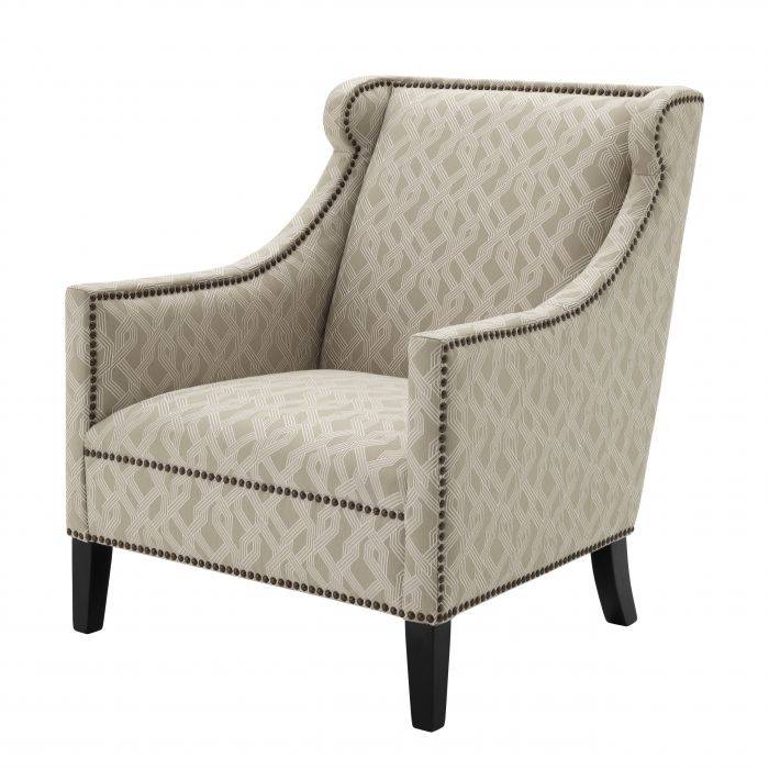 Eichholtz 111491 Chair Jenner lattice grey 