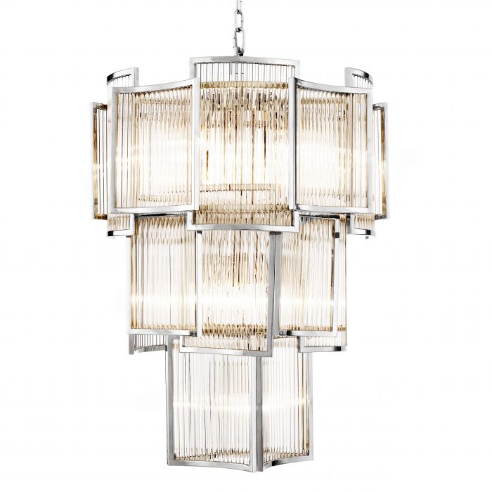 Eichholtz 111712 Chandelier Jet Set nickel finish