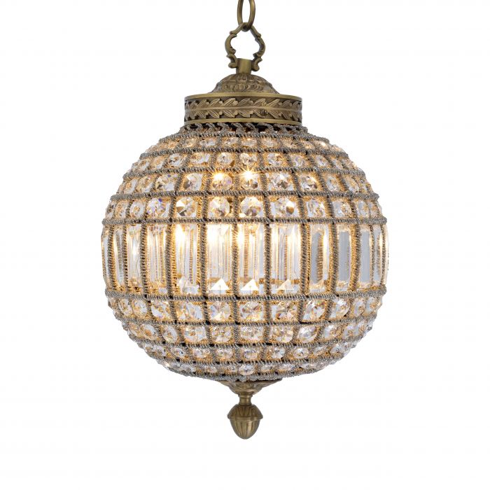 Eichholtz 104923 Chandelier Kasbah S antique brass finish