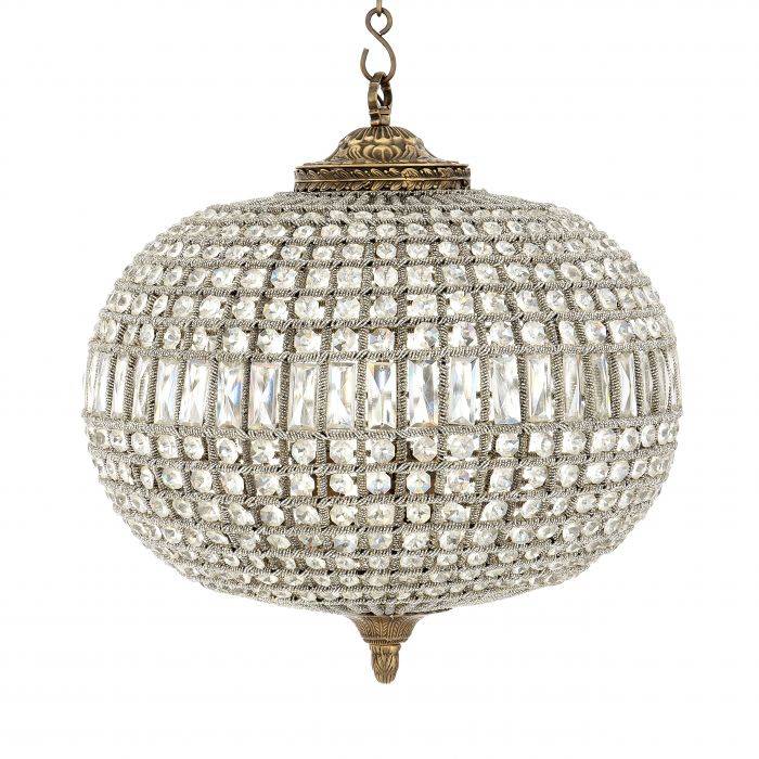Eichholtz 106268 Chandelier Kasbah Oval M antique brass finish