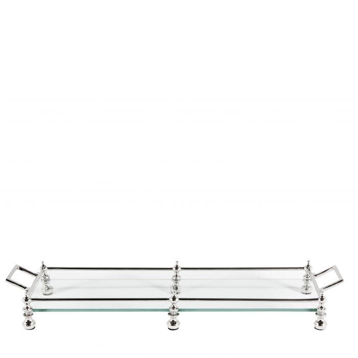 Eichholtz 104397 Tray Kirkham nickel finish 