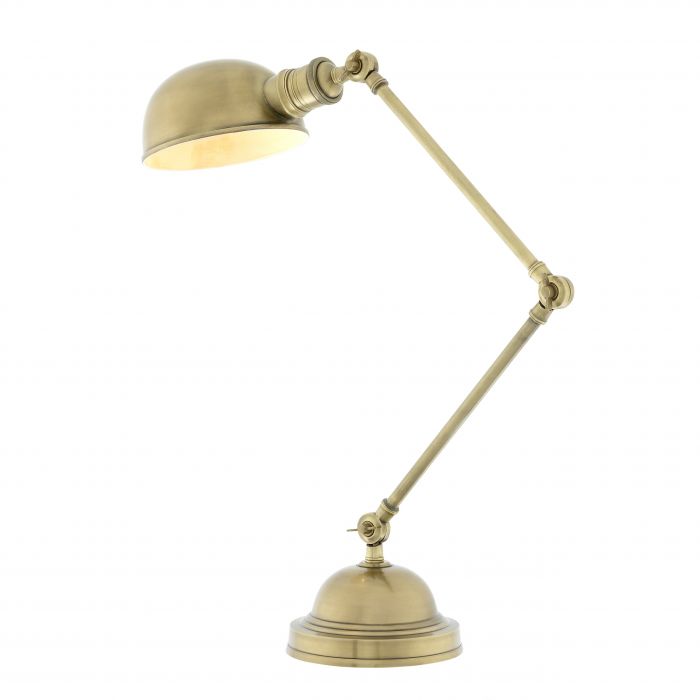Eichholtz 101403 Desk Lamp Soho antique brass finish