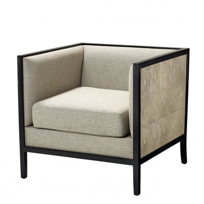 Eichholtz 110604 Chair Lauriston shagreen look