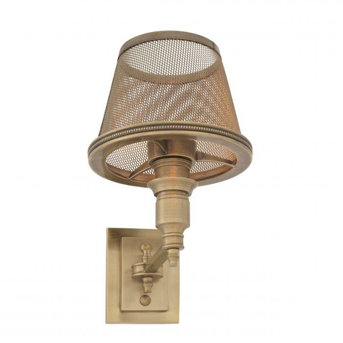 Eichholtz 112262 Candle Holder Lexington vintage brass finish