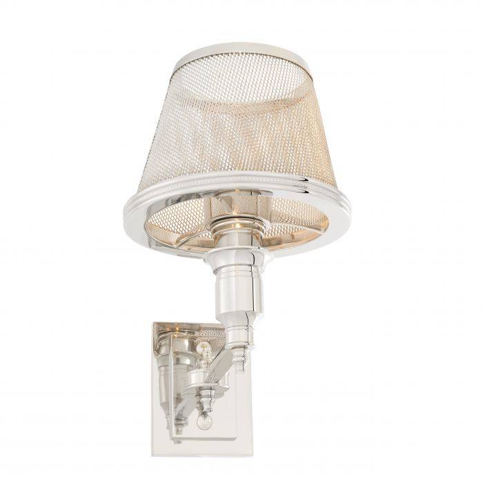 Eichholtz 112418 Candle Holder Lexington nickel finish