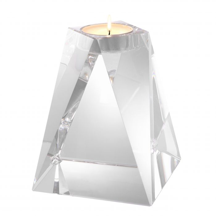Eichholtz 112439 Tealight Holder Liaison crystal glass