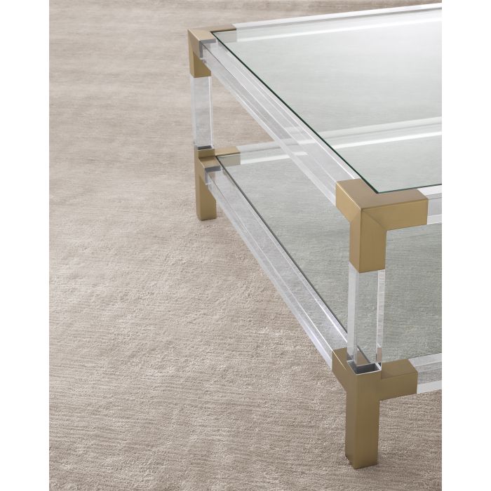 Eichholtz 112238 Carpet Liam silver sand viscose linen 170 x 240 cm