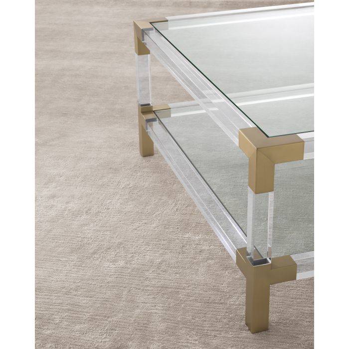 Eichholtz 112239 Carpet Liam silver sand viscose linen 200 x 300 cm