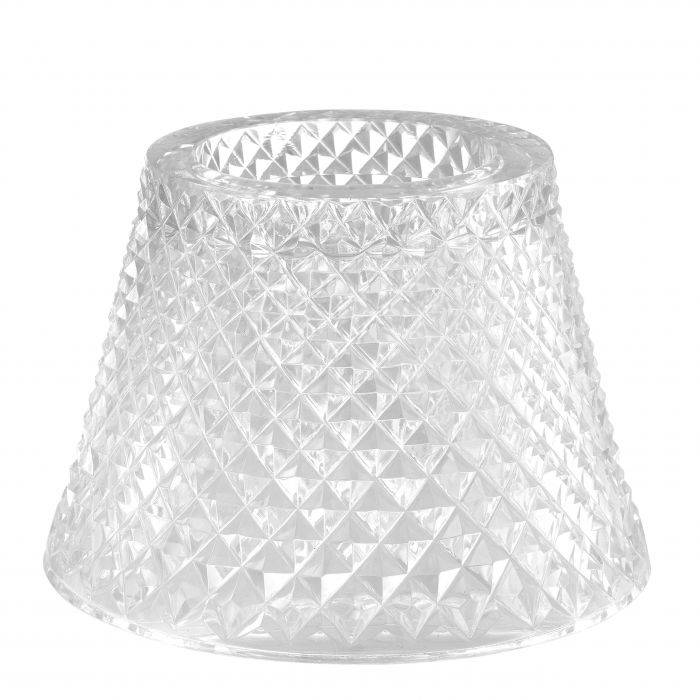 Eichholtz 111189 Candle Holder Shade Lilly clear glass
