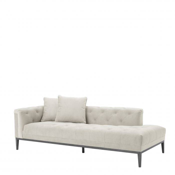 Eichholtz 111349 Lounge Sofa Cesare left pebble grey