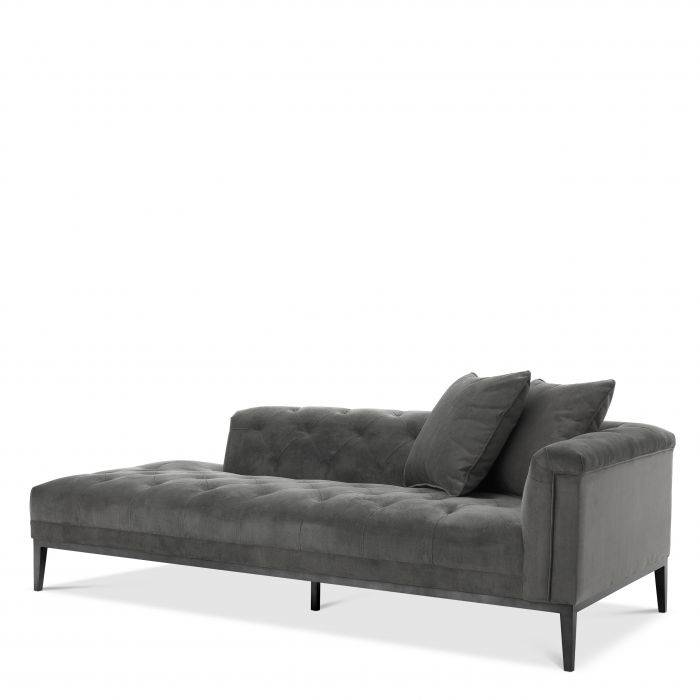 Eichholtz 111399 Lounge Sofa Cesare right granite grey