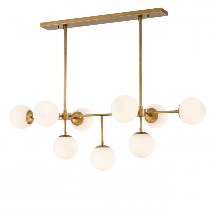 Eichholtz 112329 Chandelier Lux antique brass finish