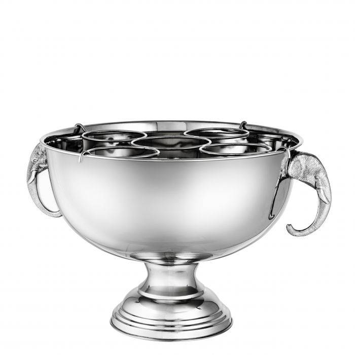 Eichholtz 110266 Multiple Bottle Cooler Maharaja nickel finish 