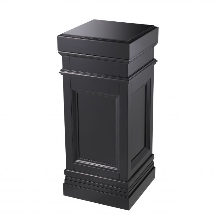 Eichholtz 107461 Column Marceau waxed black finish