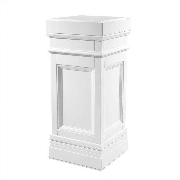 Eichholtz 111678 Column Marceau piano white finish