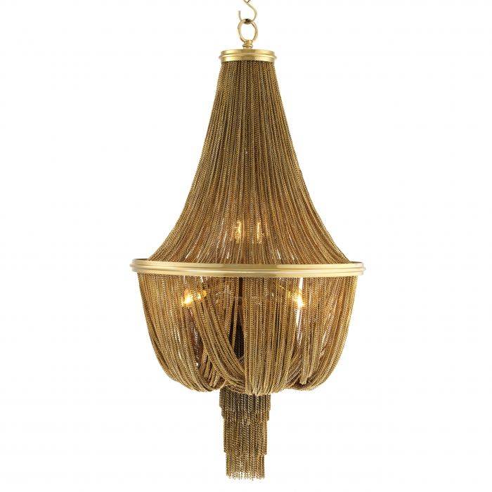 Eichholtz 109664 Chandelier Martinez L gold finish