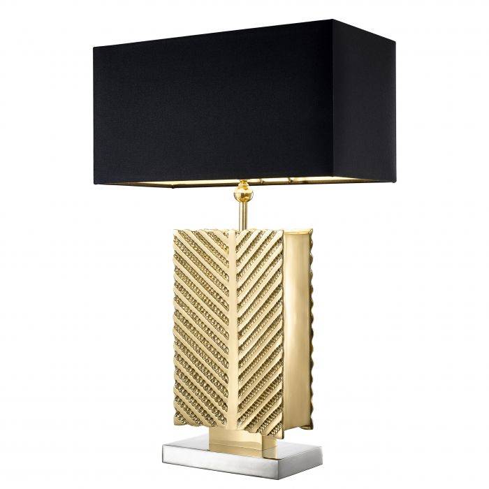 Eichholtz 110148 Table Lamp Matignon nickel finish/gold finish incl
