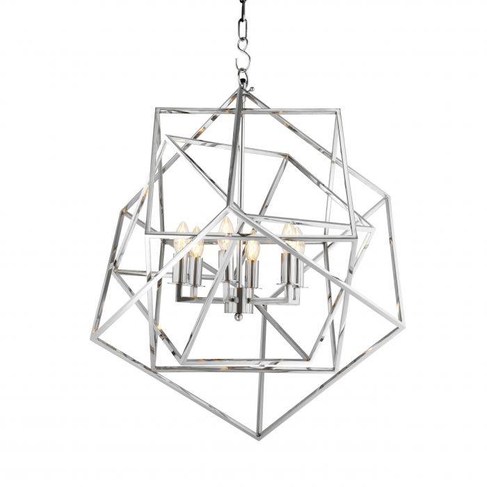 Eichholtz 109674 Lantern Matrix nickel finish