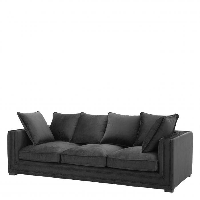 Eichholtz 110817 Sofa Menorca jet black 