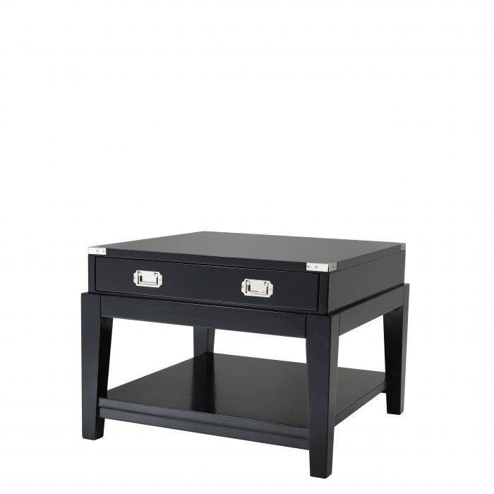 Eichholtz 110027 Side Table Military black finish
