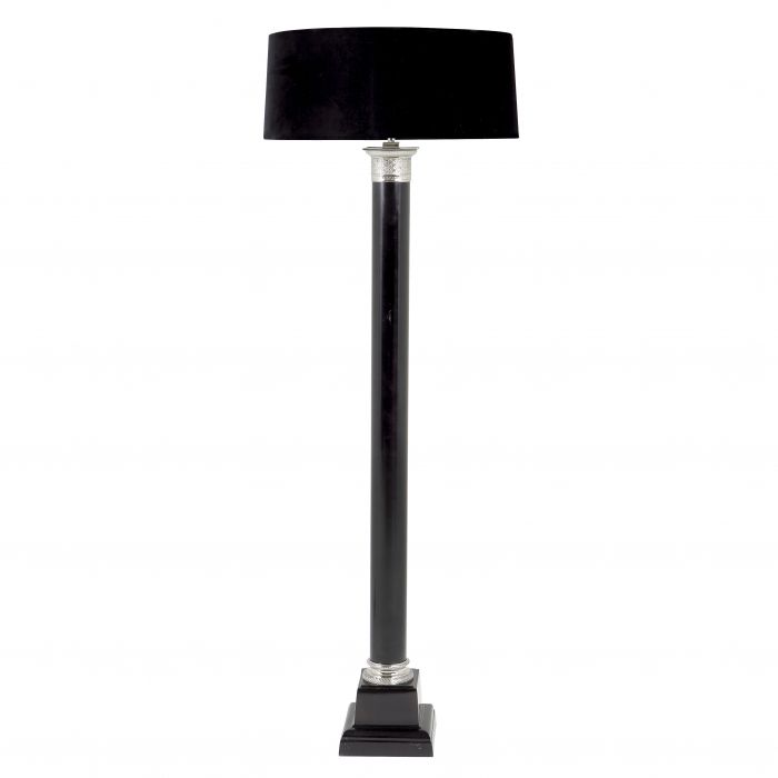 Eichholtz 104663 Floor Lamp Monaco black/nickel finish incl shade