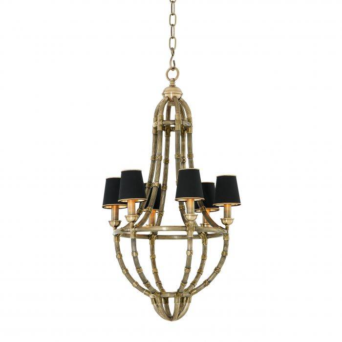 Eichholtz 110224 Chandelier Moreaux antique brass S