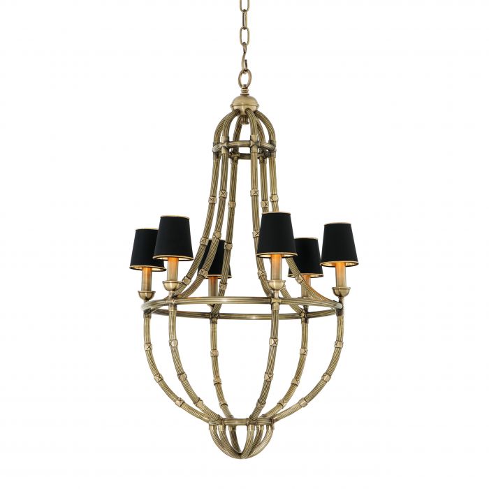 Eichholtz 110225 Chandelier Moreaux antique brass L