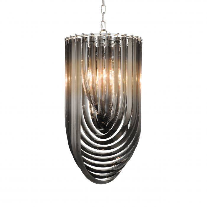 Eichholtz 111904 Chandelier Murano smoke ø 35 x H. 65 cm