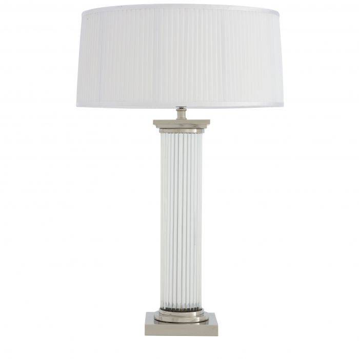 Eichholtz 107226 Table Lamp Neptune nickel finish