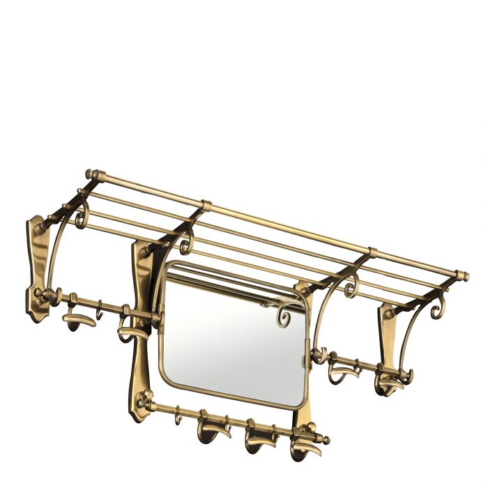 Eichholtz 101885 Coatrack Old French antique brass finish