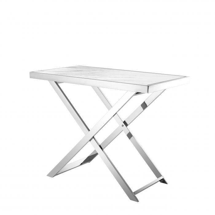 Eichholtz 111266 Console Table Omari polished ss 