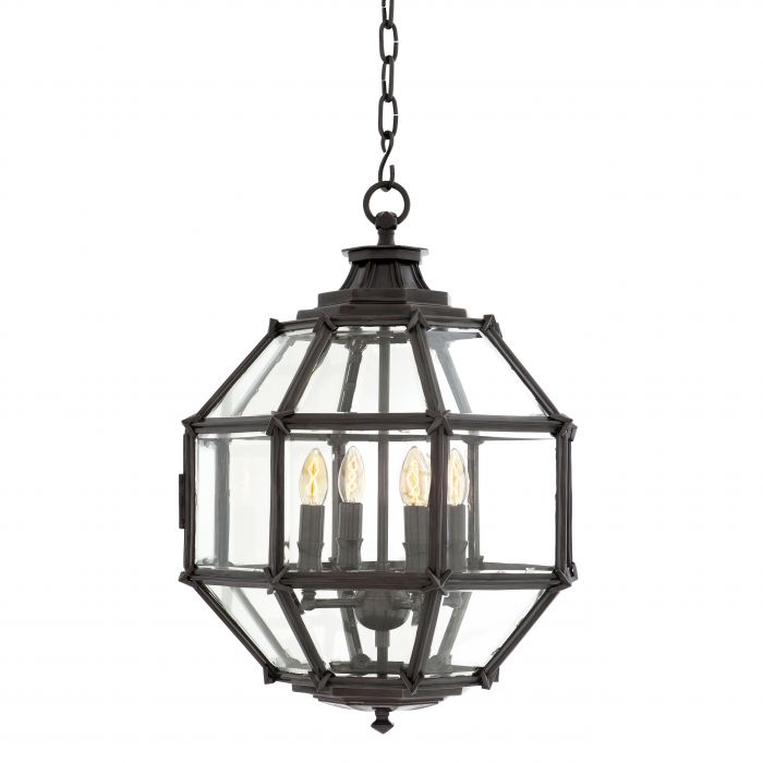 Eichholtz 108849 Lantern Owen gunmetal finish ø 43 cm