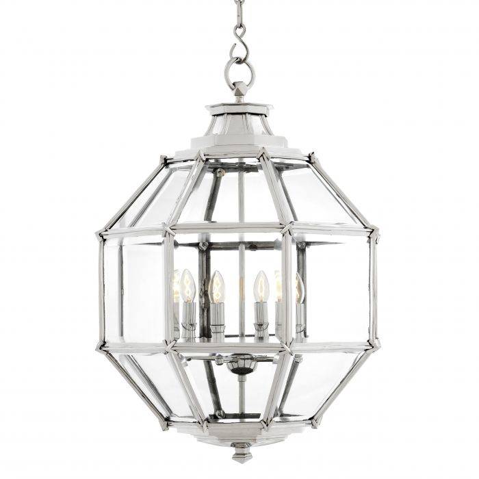Eichholtz 109199 Lantern Owen nickel finish ø 60 cm