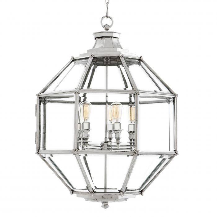 Eichholtz 109202 Lantern Owen nickel finish ø 80 cm