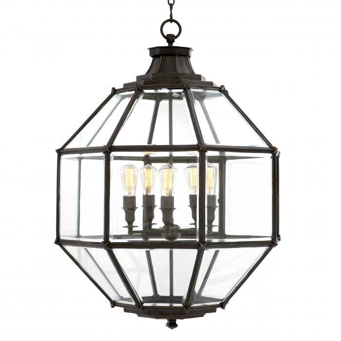Eichholtz 109204 Lantern Owen gunmetal finish ø 80 cm
