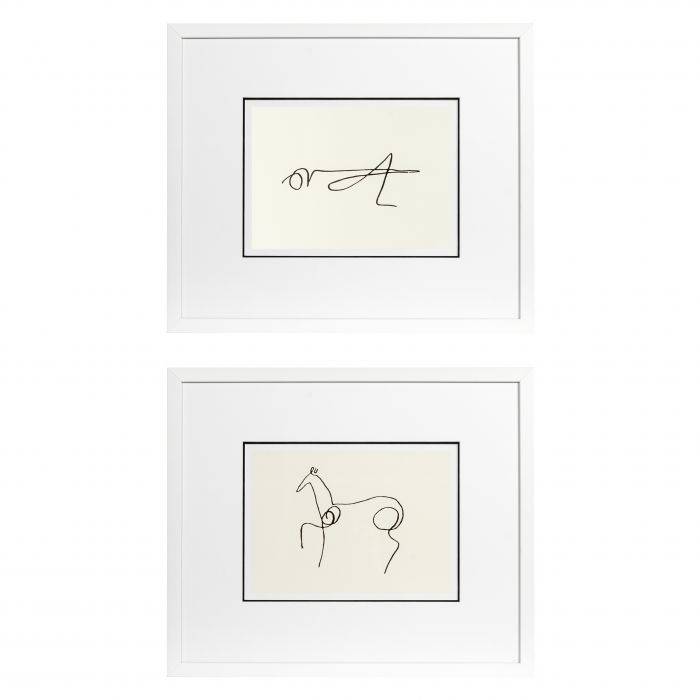 Eichholtz 106549 Prints EC195 Pablo Picasso set of 2 