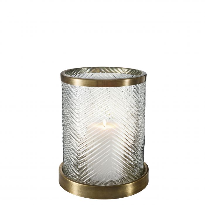 Eichholtz 110441 Hurricane Paloma S vintage brass finish