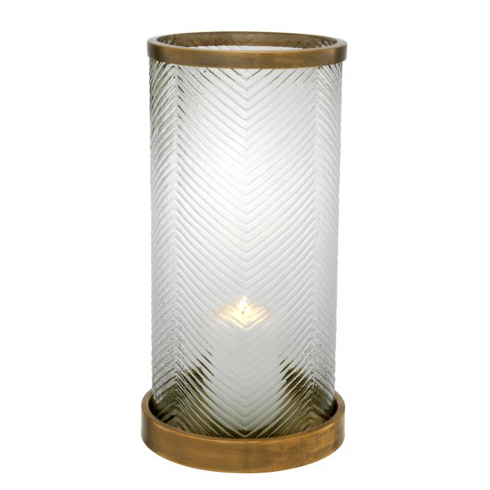 Eichholtz 110442 Hurricane Paloma L vintage brass finish