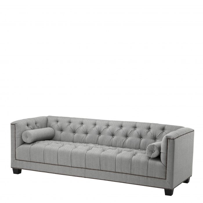 Eichholtz 109346 Sofa Paolo Herringbone grey