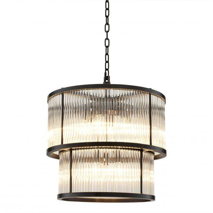 Eichholtz 111593 Chandelier Pasadena bronze highlight finish