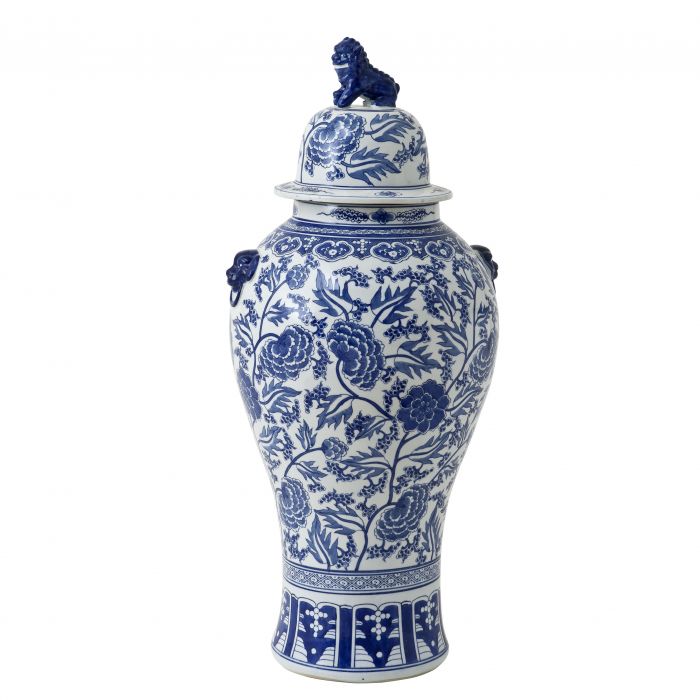 Eichholtz 108146 Vase Peninsula chinese blue